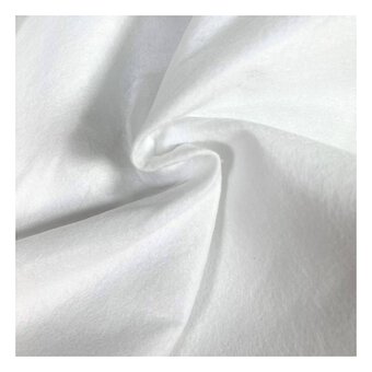 White Felt Fabric by the Metre