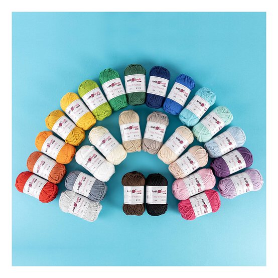 Knitcraft Black Tiny Friends Yarn 25g image number 4