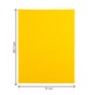 Yellow Polyester Felt Sheet A4 image number 4