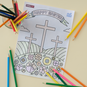 Free Easter Colouring Download image number 1