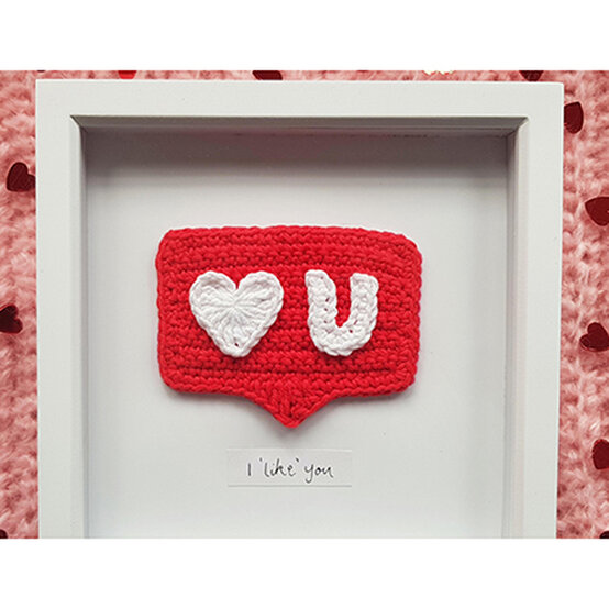 How to Crochet a Valentine's Insta-like image number 1