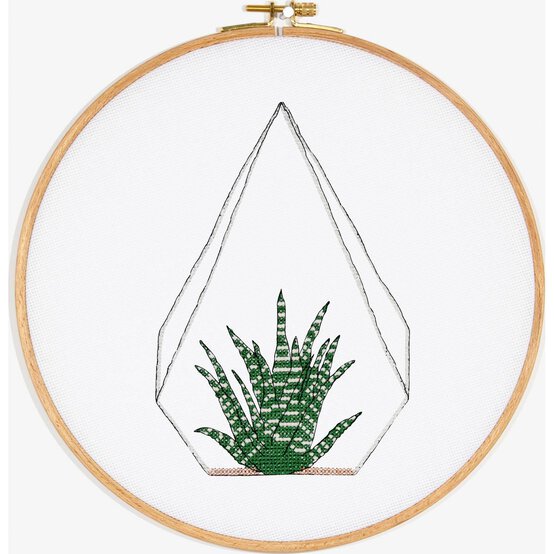 FREE PATTERN DMC Aloe Cross Stitch 0325 image number 3
