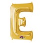 Extra Large Gold Foil Balloon Letter E image number 1