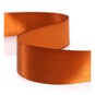 Copper Brown Satin Ribbon 20mm x 15m image number 1