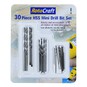 Rotacraft HSS Mini Drill Bit Set 30 Pack image number 1