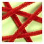 Bright Red Pipe Cleaners 12 Pack image number 5