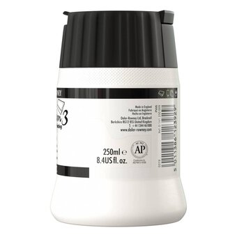 Daler-Rowney System3 Titanium White Screen Printing Acrylic 250ml
