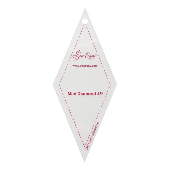 Sew Easy Mini 45 Degree Diamond Template image number 1