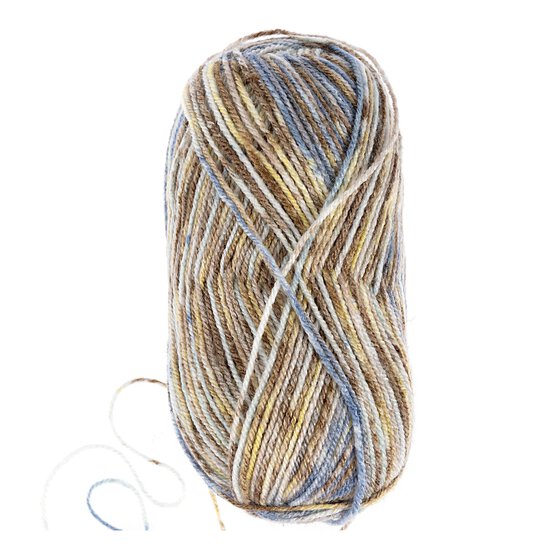 James C Brett Brown Grey Mix Stonewash DK Yarn 100g image number 3