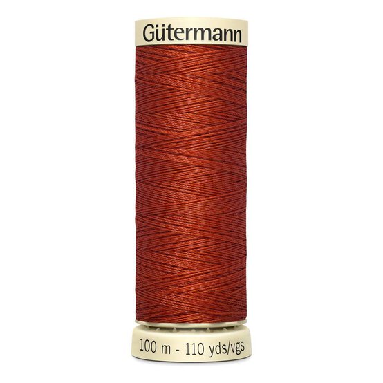 Gutermann Orange Sew All Thread 100m (837) image number 1