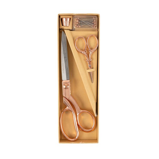 Milward Rose Gold Scissor Gift Set image number 1