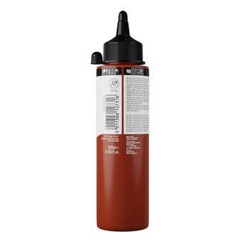 Daler-Rowney System3 Burnt Sienna Fluid Acrylic 250ml (221)