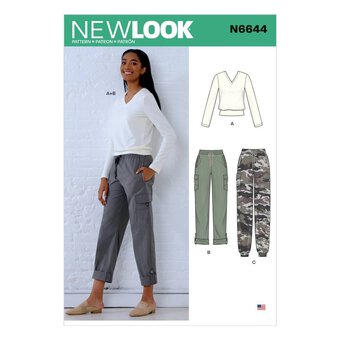 New Look Women&rsquo;s Trousers and Top Sewing Pattern N6644