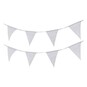 Ginger Ray Beautiful Botanics White Fabric Bunting 5m image number 1
