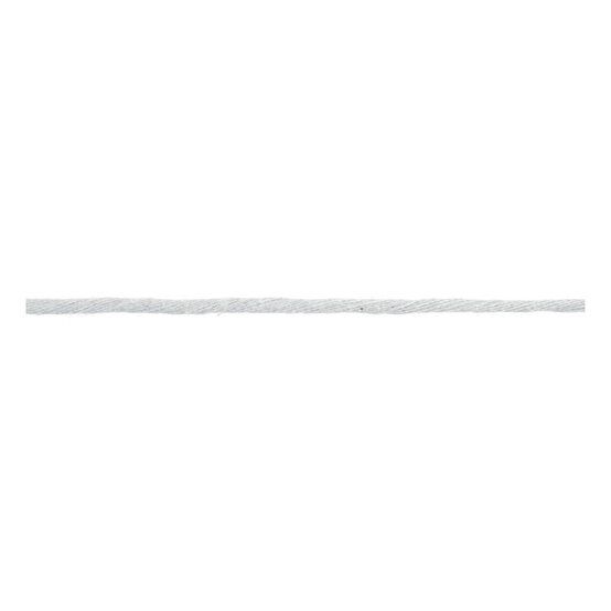 Trimits White Macram&eacute; Cord 4mm x 50m image number 2