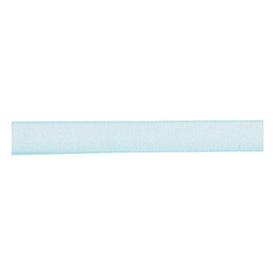 Sky Blue Organdie Ribbon 6mm x 8m image number 2