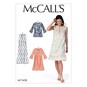 McCall&rsquo;s Women's Dress Sewing Pattern M7408 (XS-M) image number 1