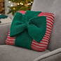 How to Knit a Christmas Present Cushion image number 1
