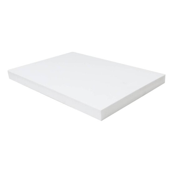 White Thick EVA Foam Sheet 21cm x 30cm image number 3