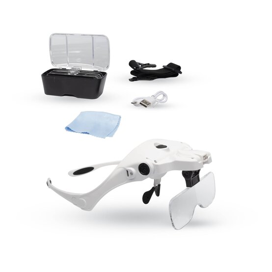 Lightcraft USB Magnifier Spectacles and Headband image number 1