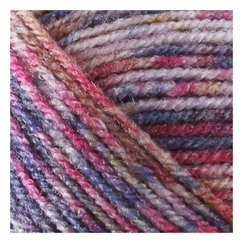 James C Brett Denim Raspberry Mix Stonewash DK Yarn 100g