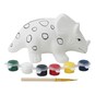 Paint Your Own Dinosaur Money Box 17cm x 8.8cm x 9cm image number 1