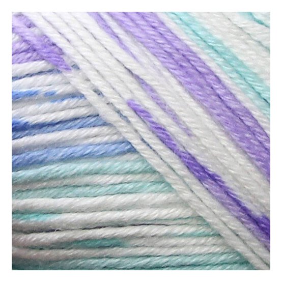 Women's Institute Mermaid Mix Soft and Silky 4 Ply Yarn 100g image number 2