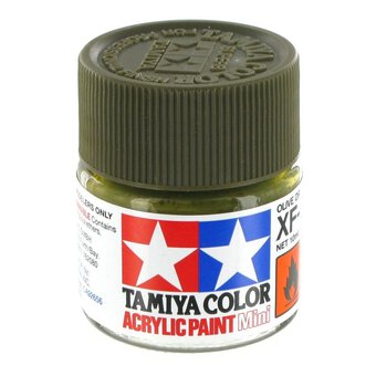Tamiya Colour Acrylic Paint XF-62 Olive Drab 10ml