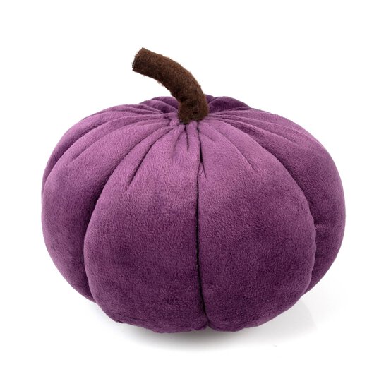 Purple Plush Pumpkin 12cm image number 1