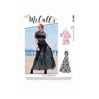 McCall&rsquo;s Journee Dress Sewing Pattern M8110 (6-14)