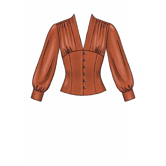 McCall&rsquo;s Women&rsquo;s Top Sewing Pattern M7978 (6-14) image number 3