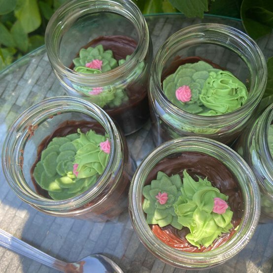 How to Make Terrarium Cake Jars image number 1