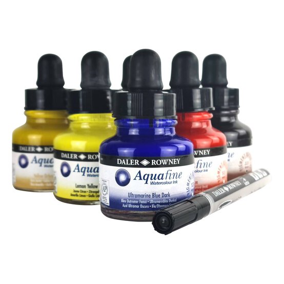 Daler-Rowney Aquafine Introduction Set 6 Pack image number 2