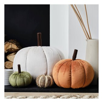 Rust Plush Pumpkin 17cm