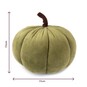 Green Plush Pumpkin 17cm image number 3