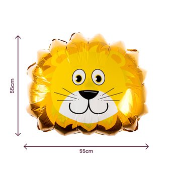 Large Lion Foil Balloon