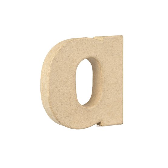 Lowercase Mini Mache Letter A image number 1