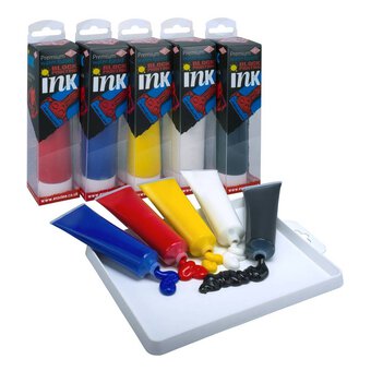 Essdee Black Waterbased Block Printing Ink 100ml