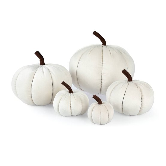 Cream Plush Pumpkin 6.5cm image number 3