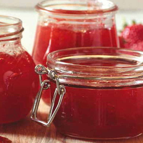 Strawberry and Rosewater Glitter Jam image number 1