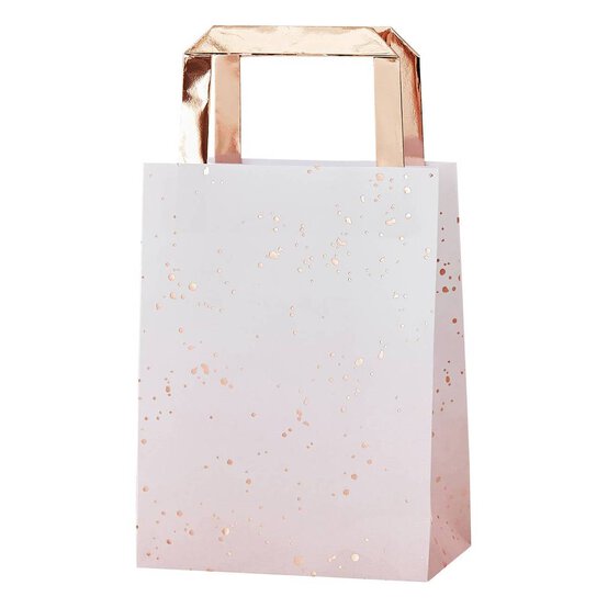 Ginger Ray Rose Gold Party Bags 5 Pack image number 2
