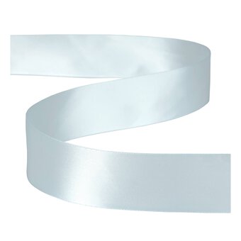 Light Blue Double-Faced Satin Ribbon 36mm x 5m