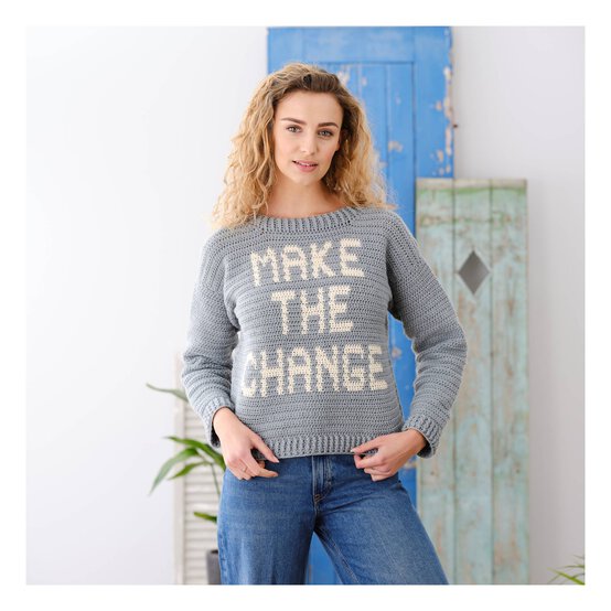 Knitcraft Make the Change Jumper Digital Pattern 0304 image number 3
