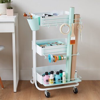 Mint Green Trolley Tray