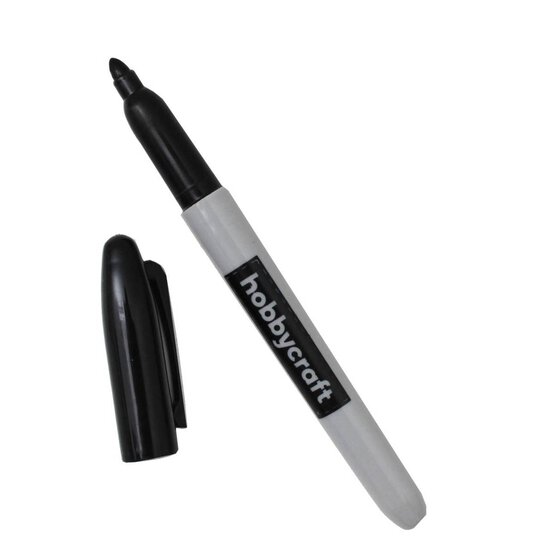 Black Permanent Markers 4 Pack
