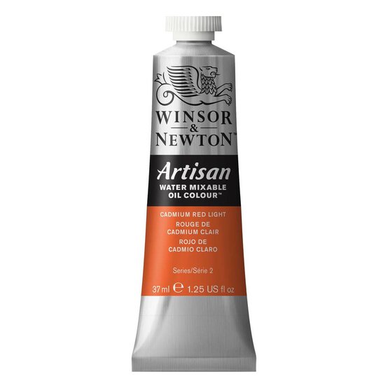 Winsor & Newton Cadmium Red Light Artisan Water Mixable Oil Colour 37ml image number 1