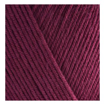 Women's Institute Plum Soft and Smooth Aran Yarn 400g