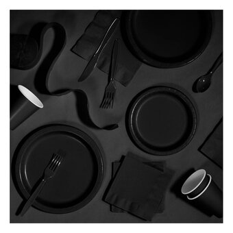 Black Velvet Paper Cups 8 Pack