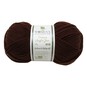 Women&rsquo;s Institute Brown Premium Acrylic Yarn 100g image number 1