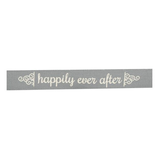 Happily Ever After Natural Ribbon 15mm x 5m image number 2